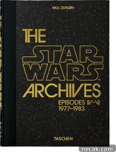 2025 Holiday Gift Guide: Top Picks for Every Recipient 44 The Star Wars Archives: Episodes IV–VI coffee table book cover.