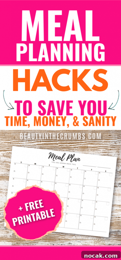 Master Meal Planning: Never Wonder What's for Dinner Again 2 meal planning on a budget