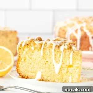 Lemon Coffee Cake Recipe: Moist Citrus Bundt Cake for Brunch 11 Slice of lemon coffee cake