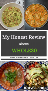 Whole30 Diet Review: What to Expect, Pros, Cons & Results 5 Whole30 Review Pinterest Pin