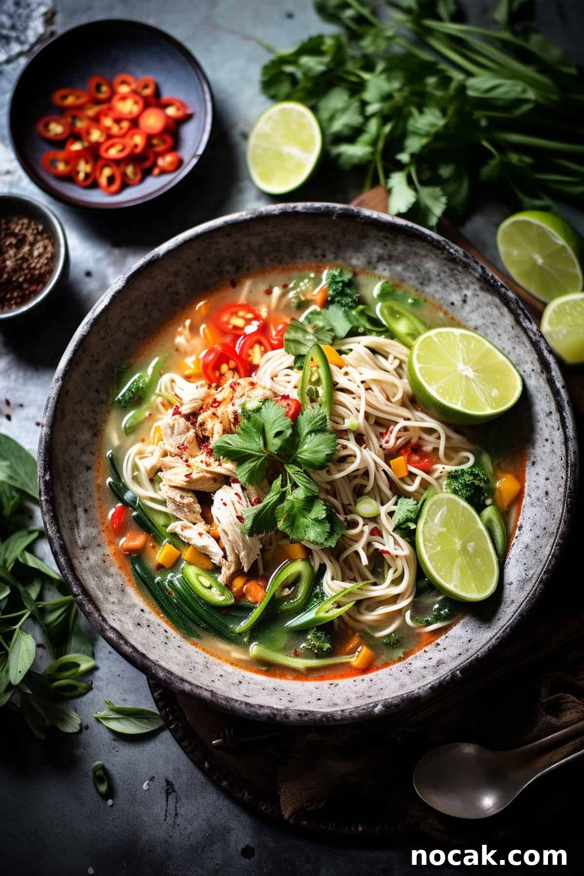Comforting Asian Chicken Noodle Soup Recipe for Weeknights 6 img 8704 5