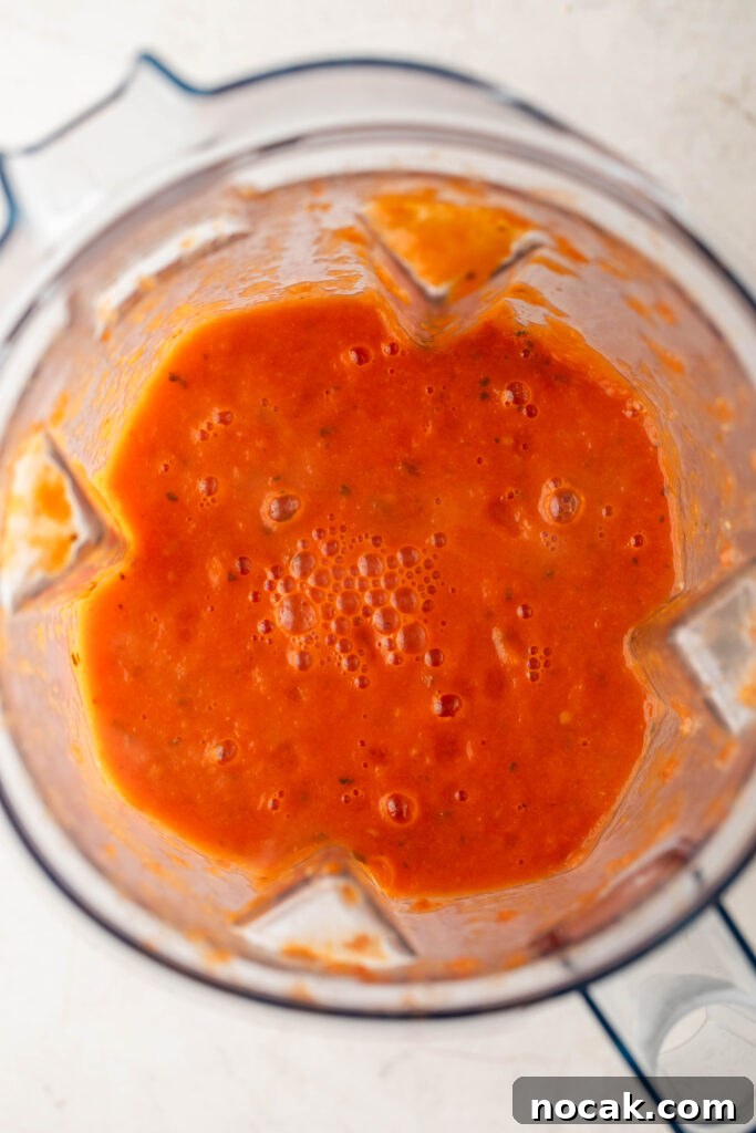 Creamy Sheet-Pan Roasted Tomato Soup 10 creamy roasted tomato soup ingredients blended until smooth