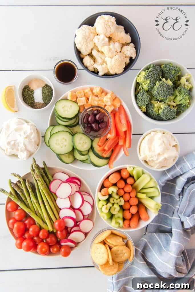 Veggie Tray Ingredients Veggie Tray Ingredients