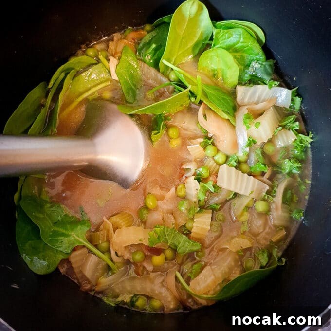 Lemony Fennel and Pea Soup with Fresh Herbs 5 Roasted fennel soup image 4