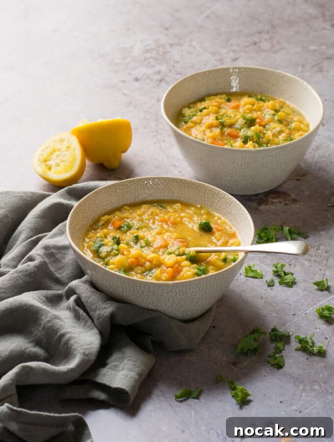 Lemony Fennel and Pea Soup with Fresh Herbs 6 Yellow Split Pea Soup