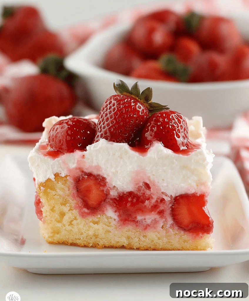 Strawberry Shortcake Sheet Cake: Moist Summer Dessert Recipe 3 img 89575 2