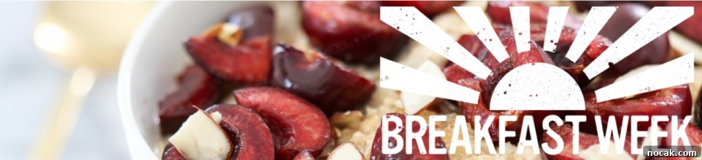 Cherry Almond Oatmeal Brown Sugar Bacon | inspiredbycharm.com #IBCbreakfastweek