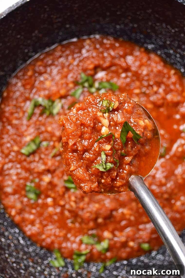 Homemade Fresh Tomato Marinara Sauce Recipe 4 fresh tomato marinara sauce