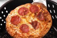 Crispy Frozen Pizza in the Air Fryer in 10 Minutes