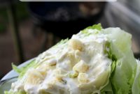 Homemade Creamy Blue Cheese Salad Dressing