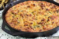 Gluten-Free Cornbread Dressing with Bacon and Sage