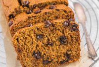 Moist Gluten-Free Chocolate Chip Pumpkin Bread