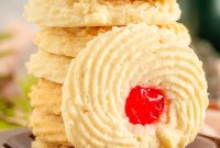 Cherry Butter Cookies Recipe: Soft Homemade Cookies