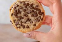 Bakery-Style Soft and Chewy Chocolate Chip Sugar Cookies