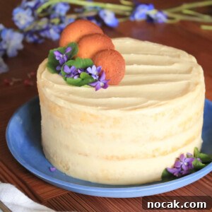 Malted Vanilla Cake Recipe with Creamy Frosting 2 Malted vanilla cake