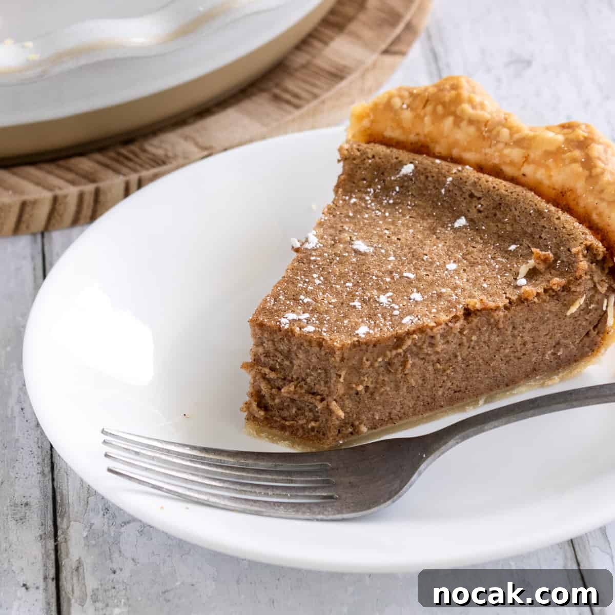 How to Meal Prep Your Thanksgiving Dinner 21 Slice of cinnamon pie.