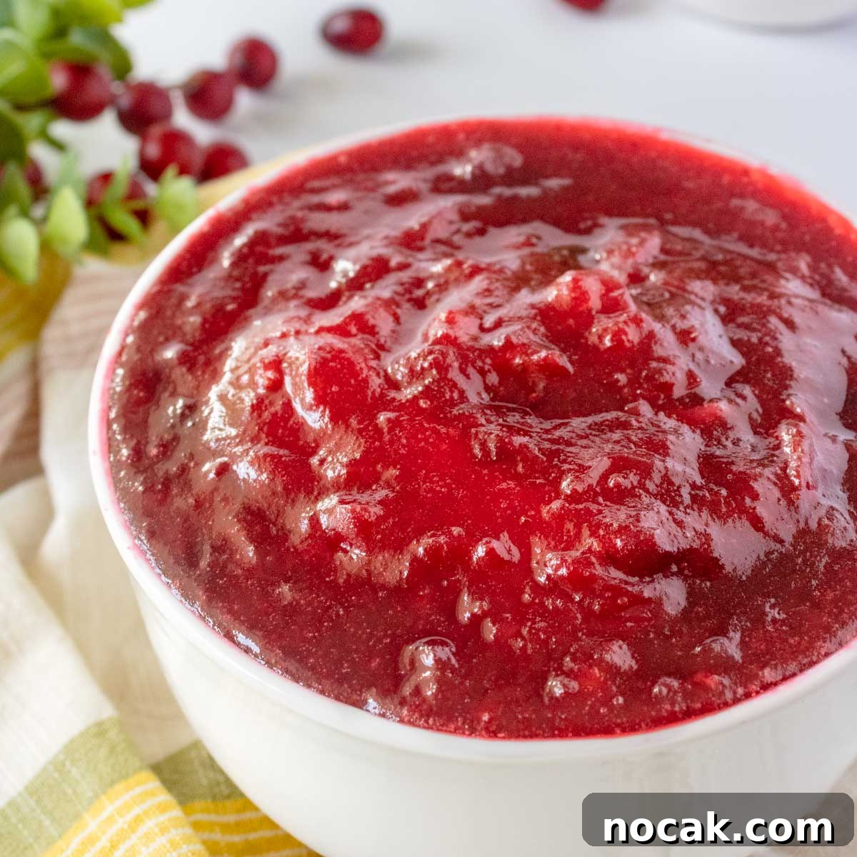 How to Meal Prep Your Thanksgiving Dinner 6 cranberry sugar substance in a bowl.