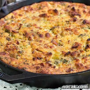 Gluten-Free Cornbread Dressing with Bacon and Sage 2 Cornbread Dressing with Bacon & Sage