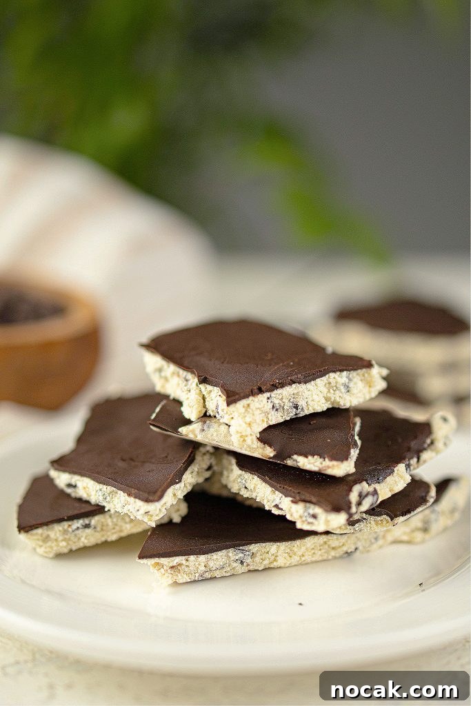 Protein chocolate chip cookie dough bark