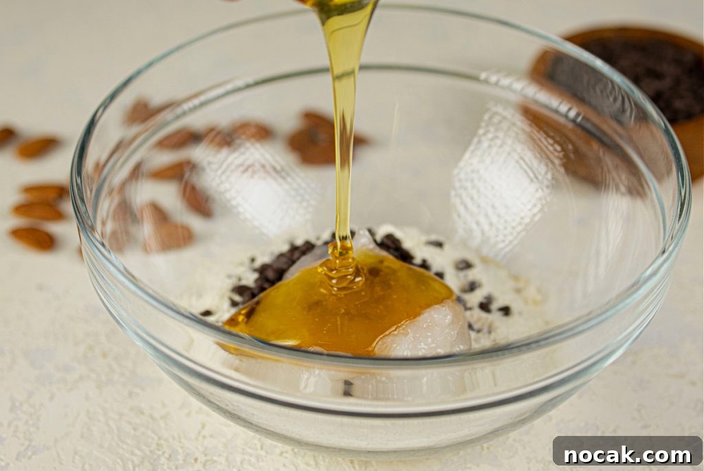 Melting chocolate