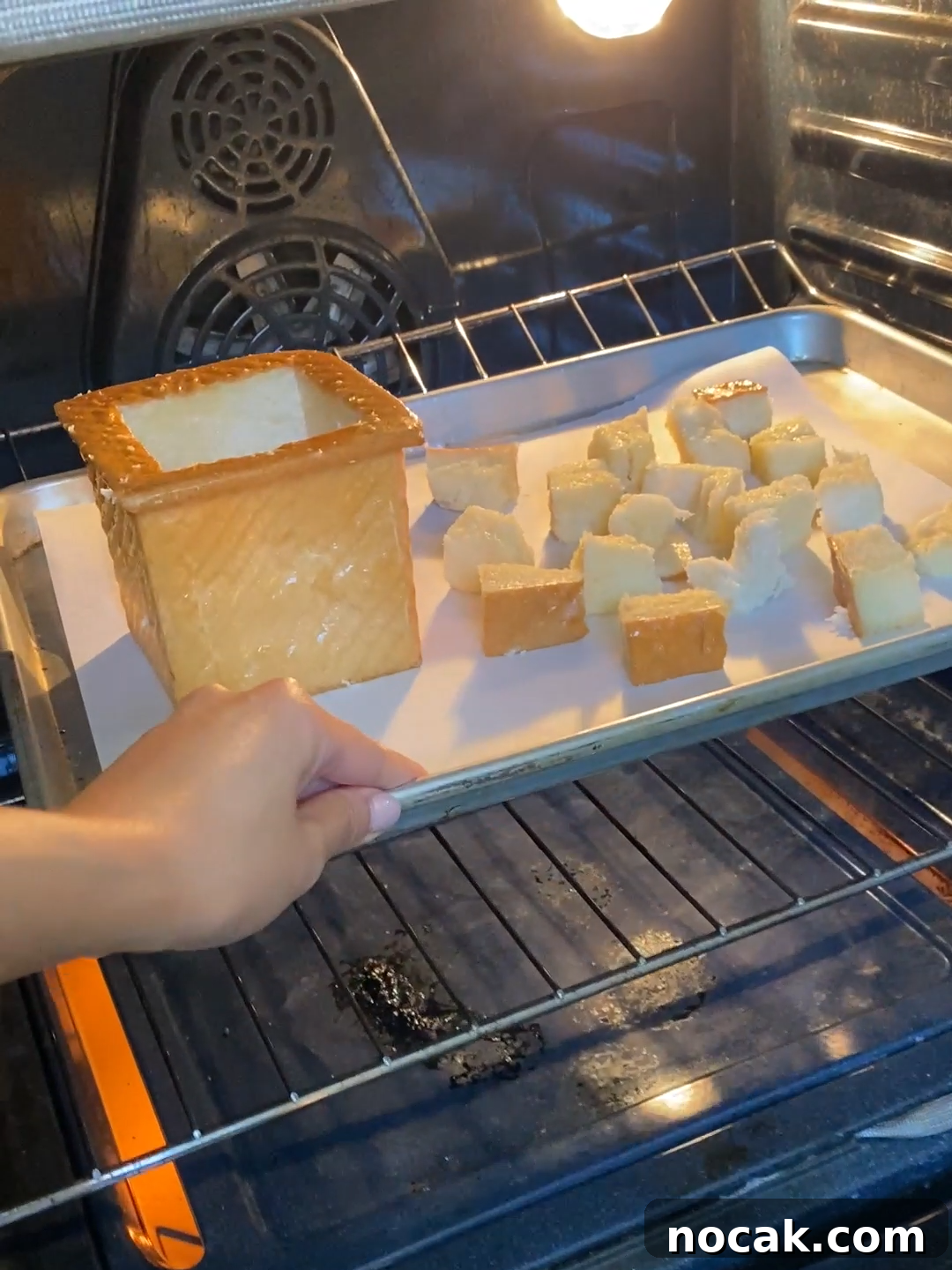 Shibuya Honey Toast: Day 26 of the Bread Challenge 10 Baked honey toast