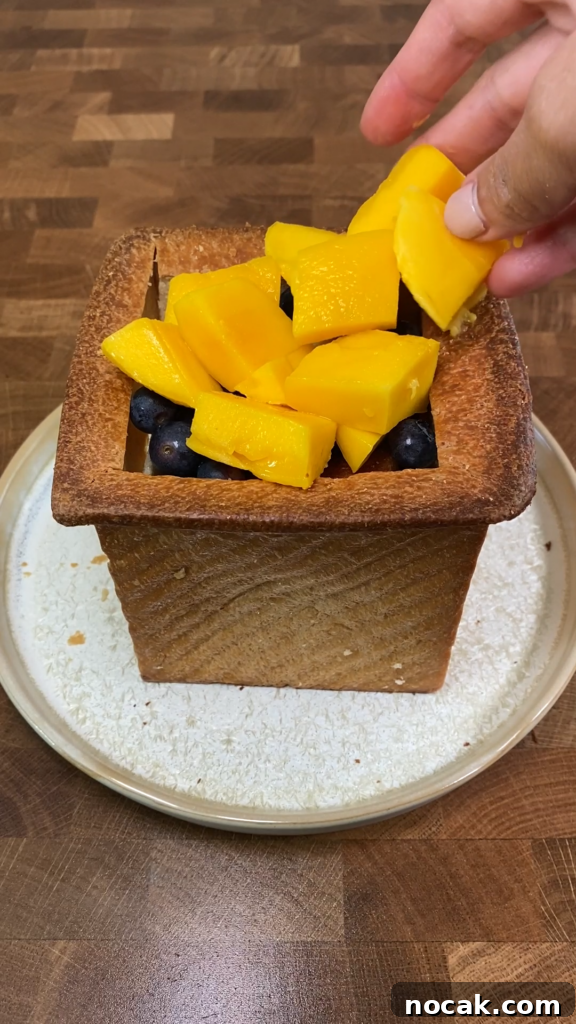 Shibuya Honey Toast: Day 26 of the Bread Challenge 13 Closeup of toppings