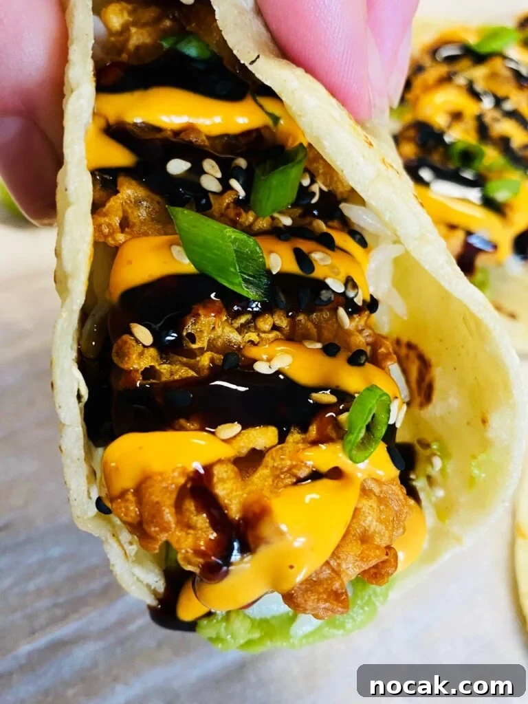 Air Fryer Crispy Shrimp Tacos with Tangy Lime Slaw 8 Shrimp Tempura Sushi Tacos