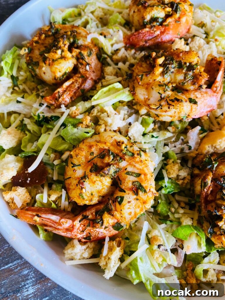 Air Fryer Crispy Shrimp Tacos with Tangy Lime Slaw 9 Air Fryer Shrimp Caesar Salad