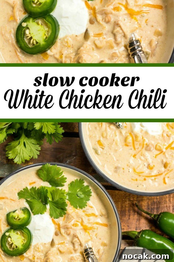 White chicken chili with toppings White chicken chili with garnishes