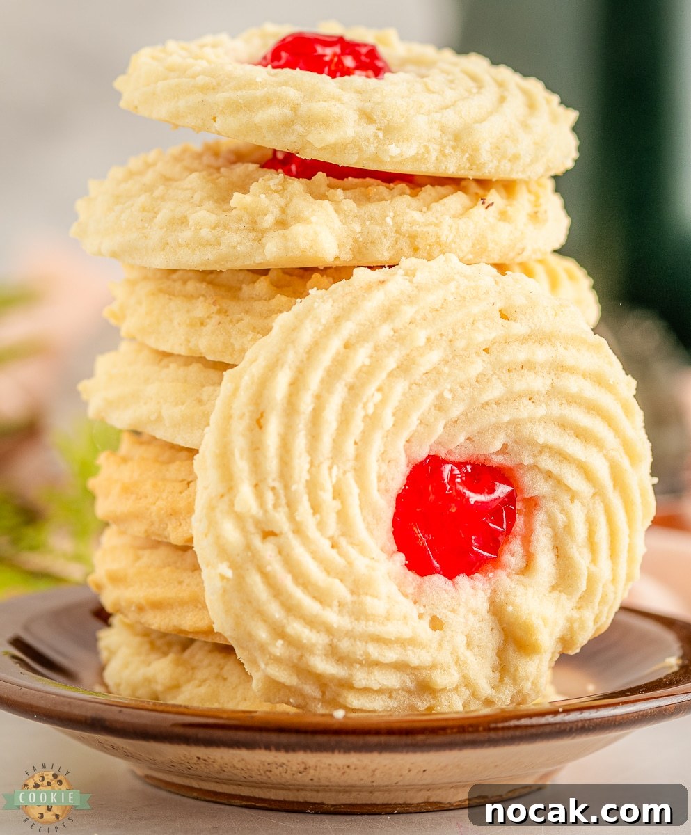 Cherry Butter Cookies Recipe: Soft Homemade Cookies 2 cherry butter cookies recipe