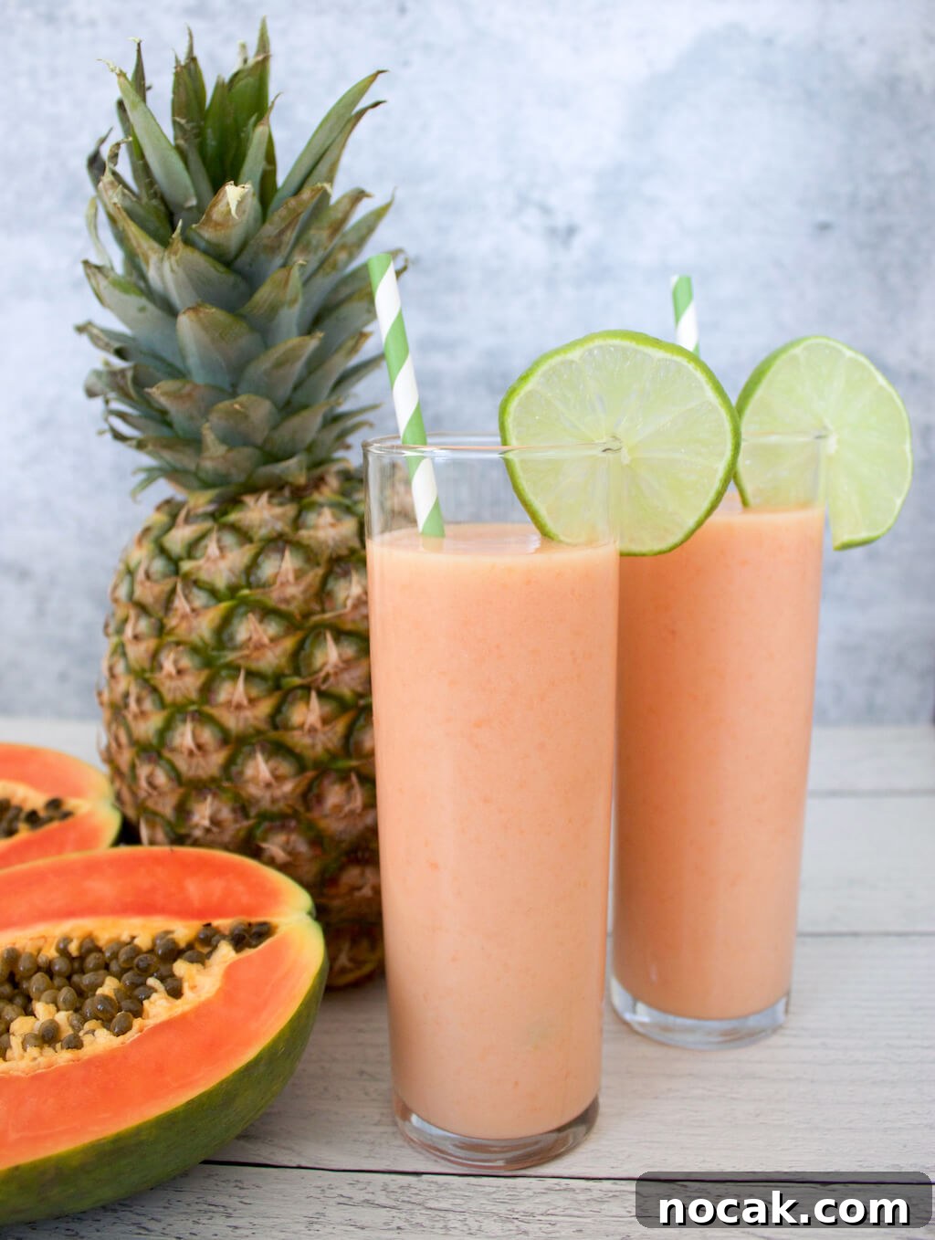 Papaya Piña Colada Papaya Piña Colada