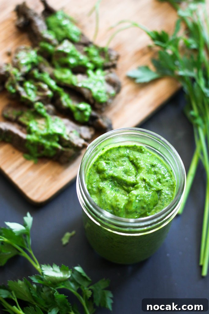 Creamy Chimichurri Sauce - Paleo and Vegan 6 Creamy Chimichurri Sauce Paleo Vegan