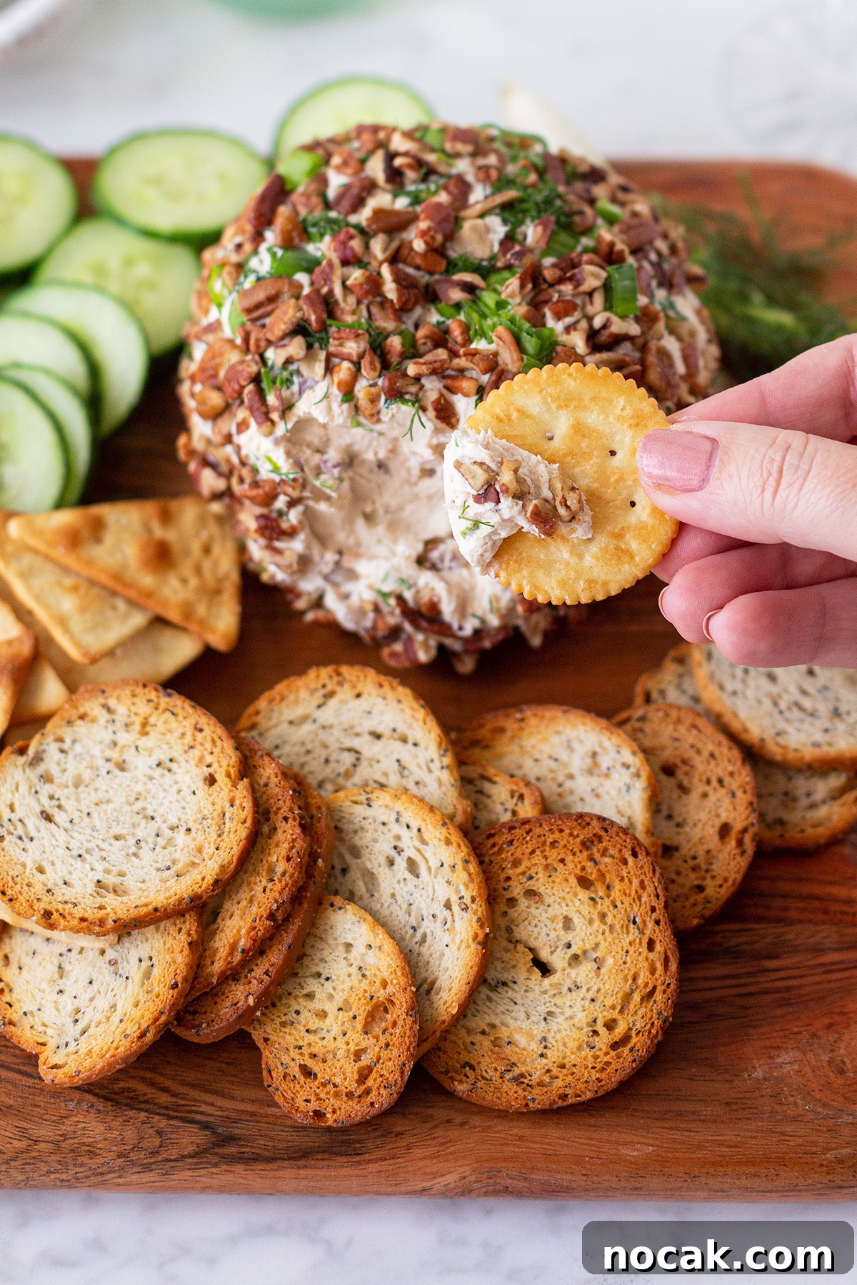 Creamy Smoked Salmon Cheese Ball for Holiday Appetizers 2 Salmon Cheese Ball
