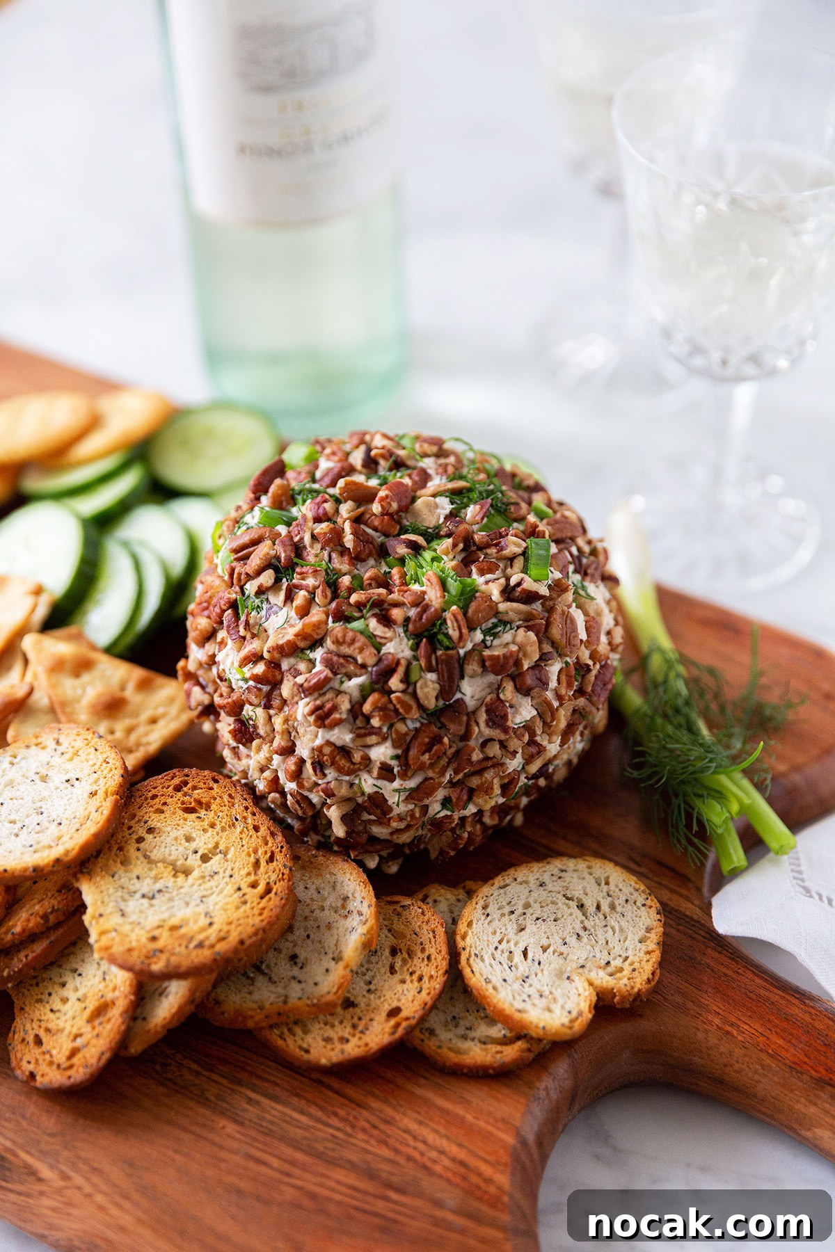 Creamy Smoked Salmon Cheese Ball for Holiday Appetizers 8 Salmon Cheese Ball small image