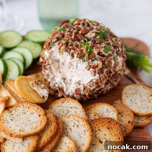 Creamy Smoked Salmon Cheese Ball for Holiday Appetizers 9 Salmon Cheese Ball