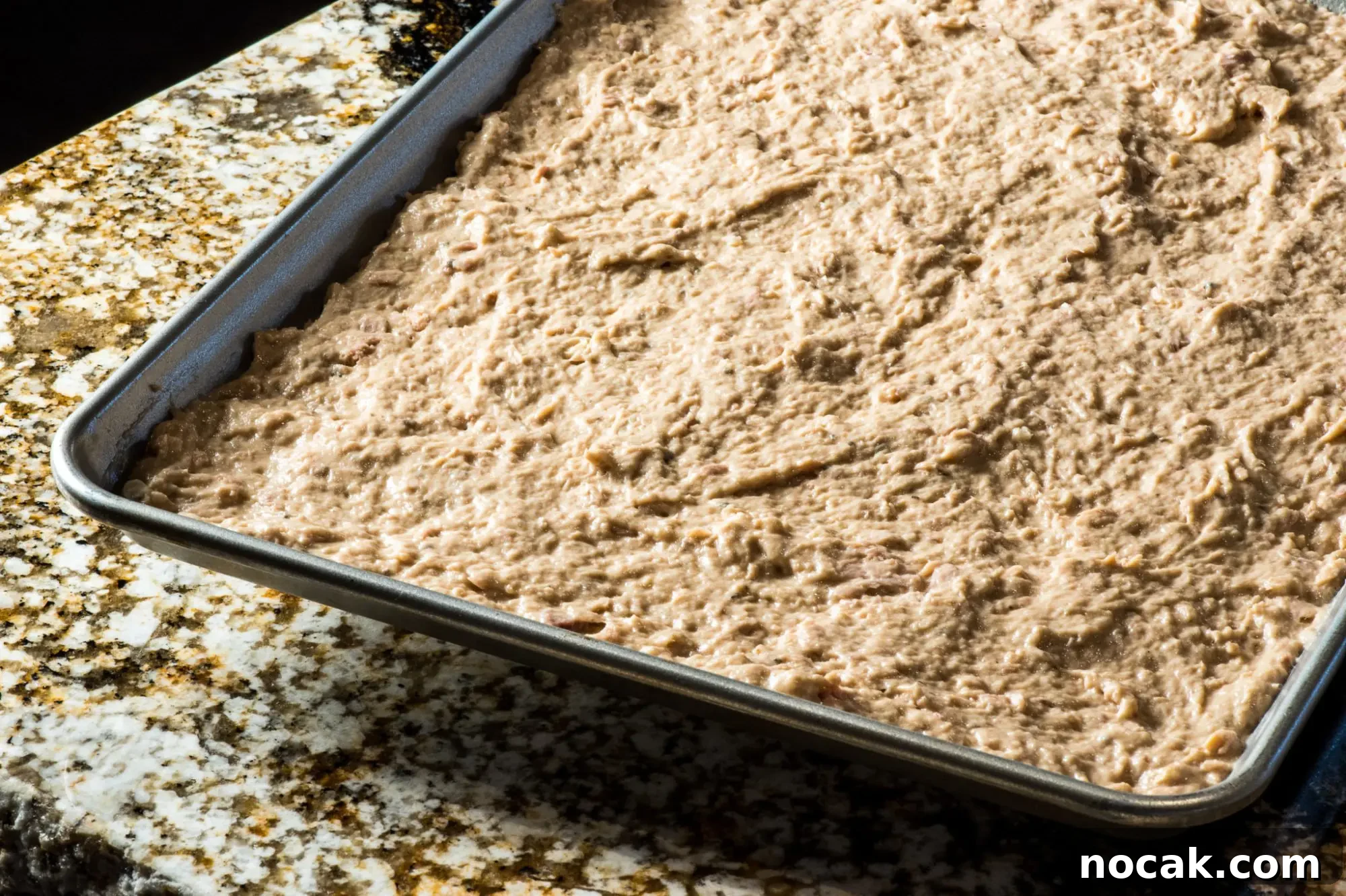 Ready for the oven